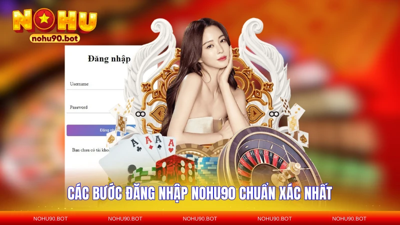 Các bước đăng nhập NOHU90 chuẩn xác nhất