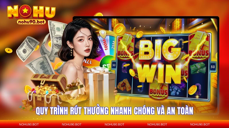 Quy trình rút thưởng nhanh chóng và an toàn